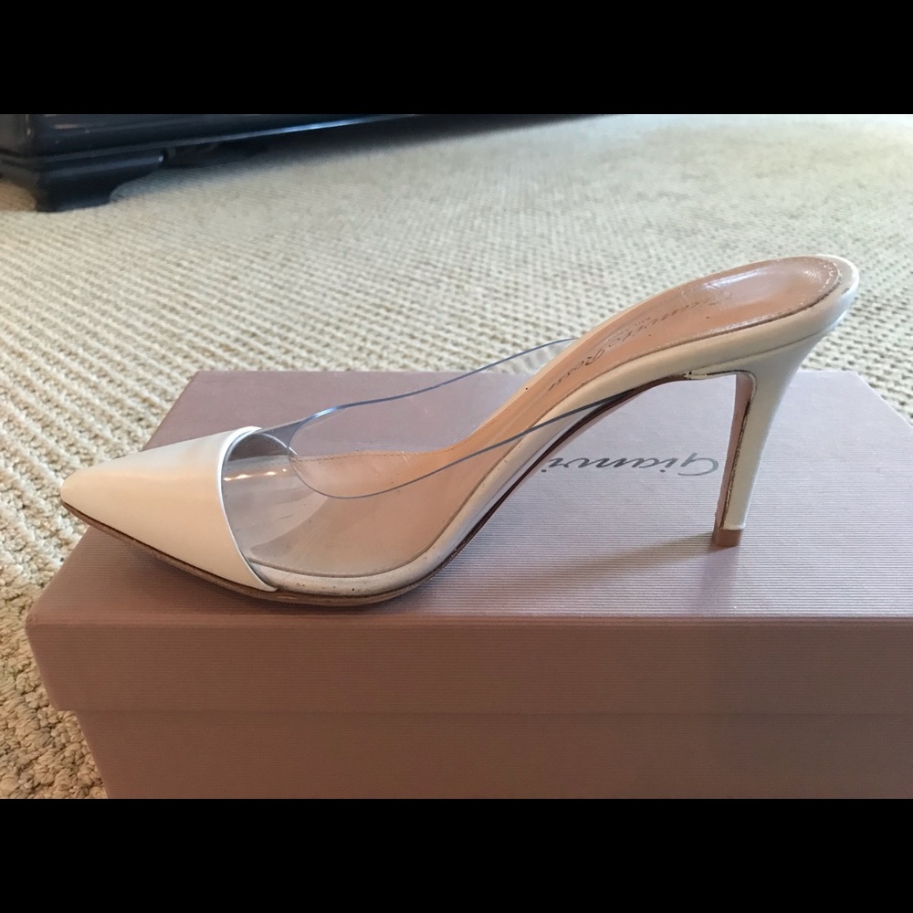Gianvito Rossi Roma heeled mule